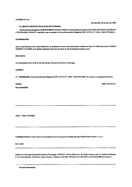 El Salvador Standard