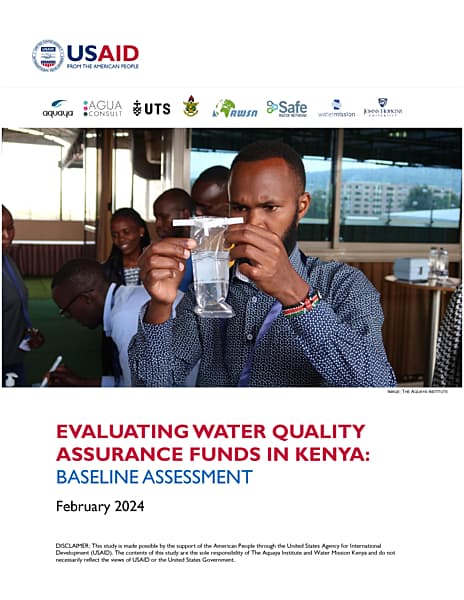 Evaluating Water Quality Assurance Funds in Kenya: Baseline Assessment